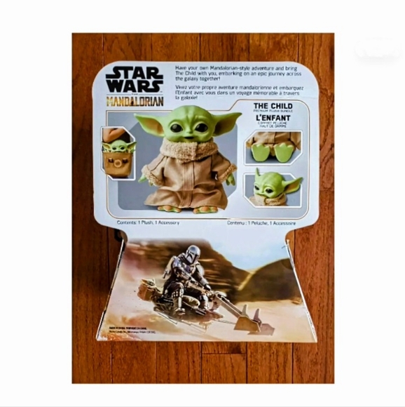 Star Wars The Mandalorian "The Child" Premium Talking 11" Plush & Puzzle Bundle - Picture 8 of 10